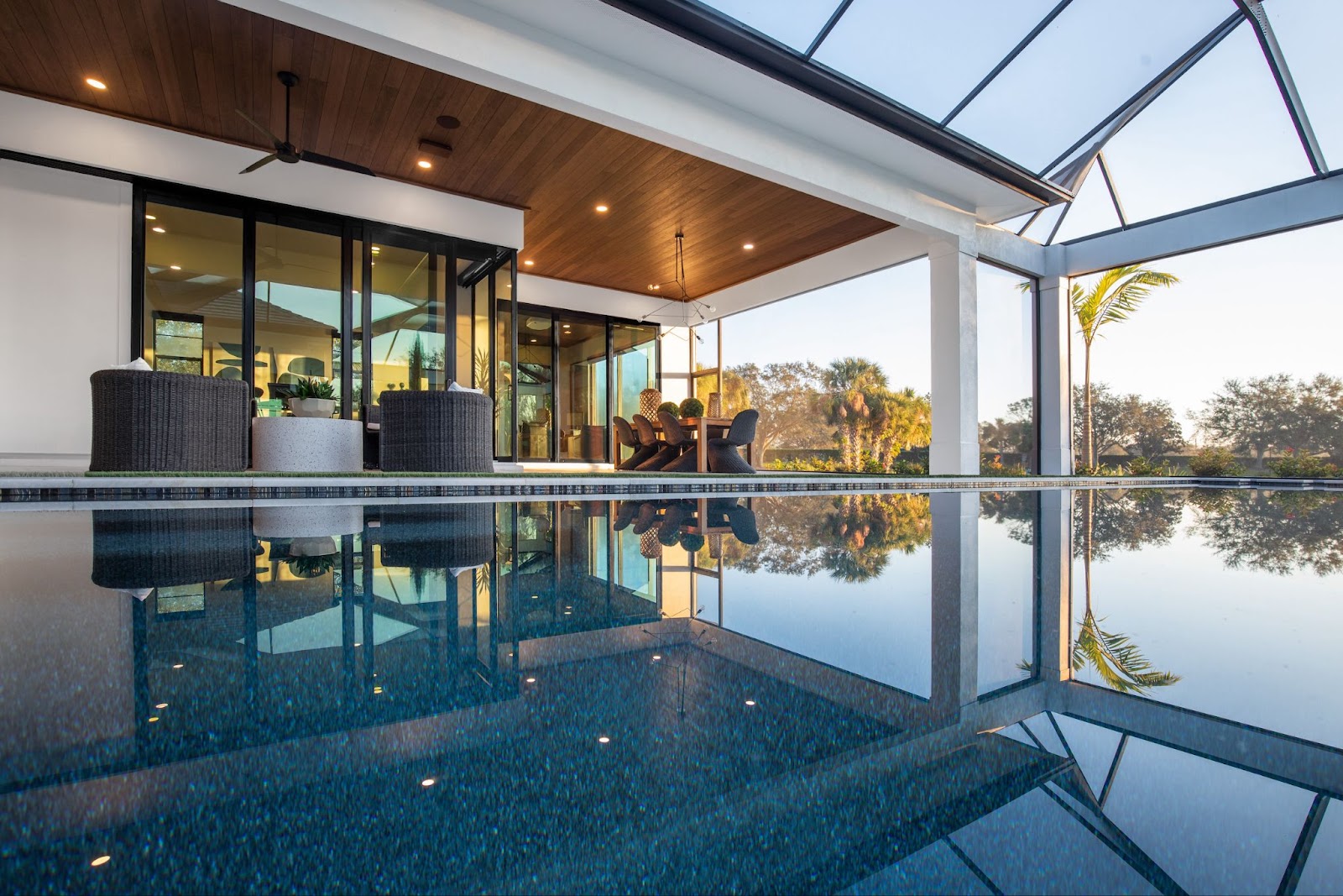 Coastal home with impact windows and doors from Naples Windows, a Mighty Fine Company™
